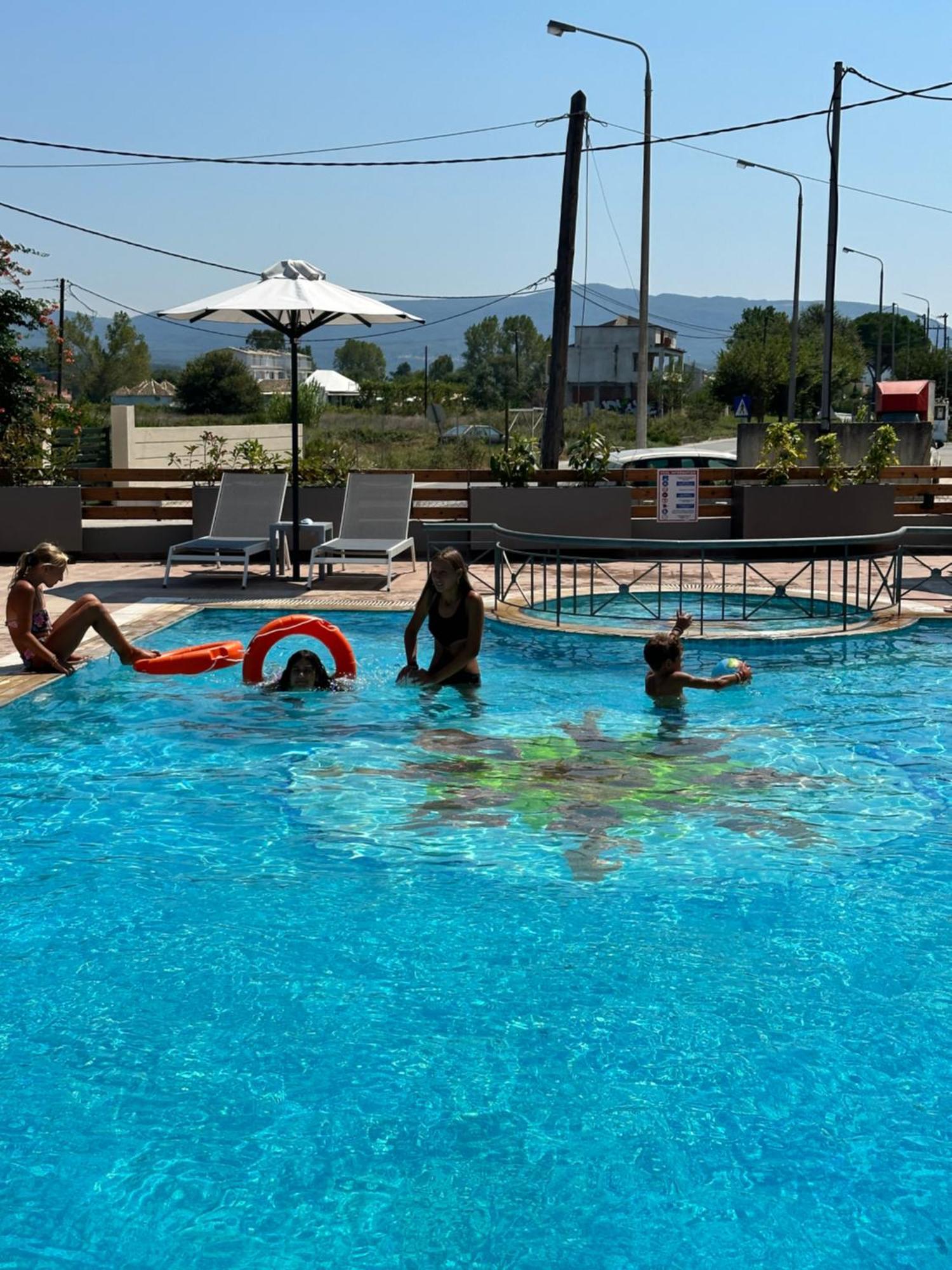 Harma Corfu Aparthotel Szidári Kültér fotó