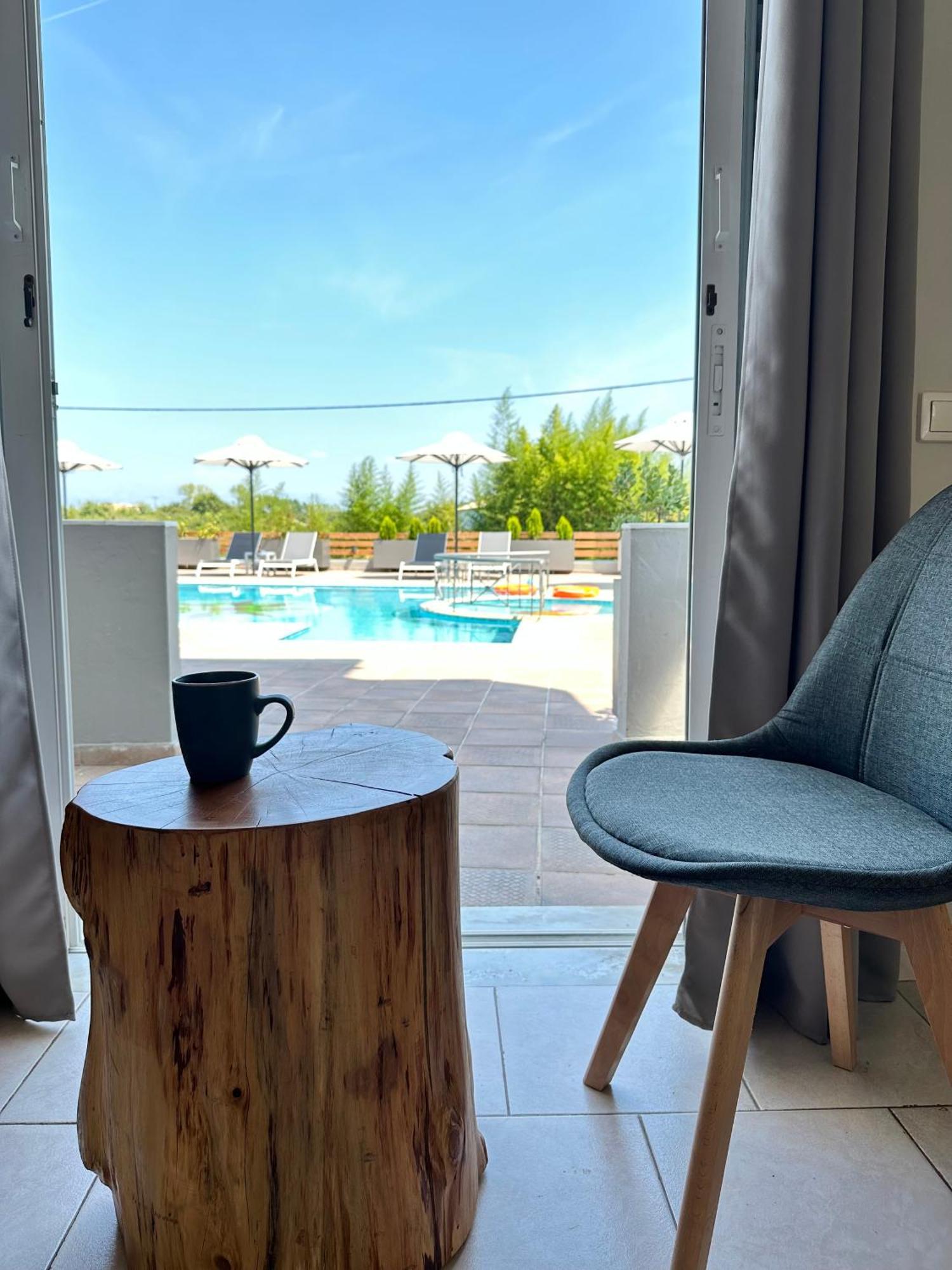 Harma Corfu Aparthotel Szidári Kültér fotó